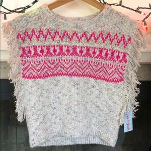 Cat & Jack Sweater Poncho - NWT - M 7/8